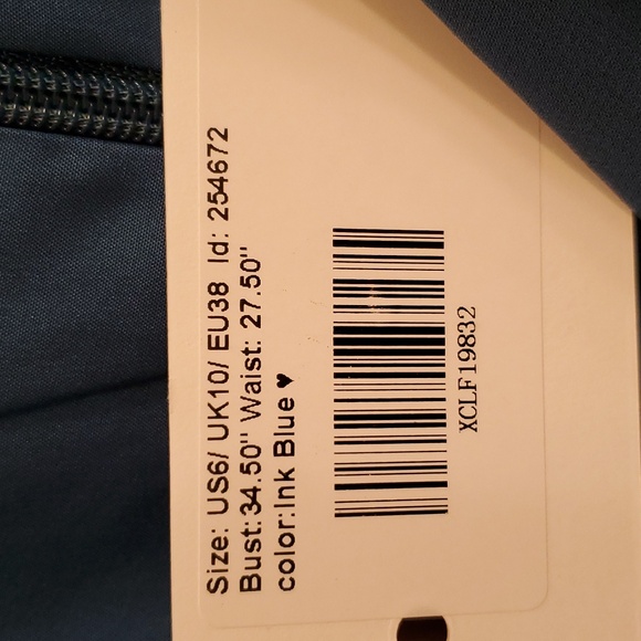 JJ"s house ink blue dress size 6 - Picture 4 of 9